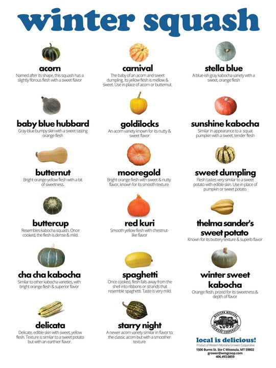 Apple/Winter Squash Sampler